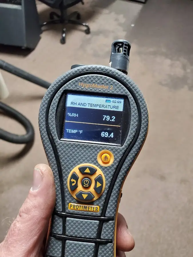 Moisture meter humidity assessment for Mold Remediation & Removal in Mendota